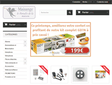 Tablet Screenshot of maisange.com